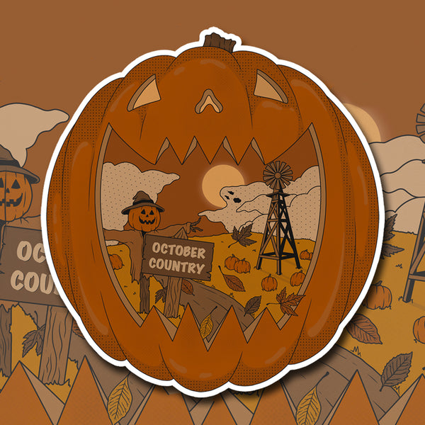 The October Country Sticker